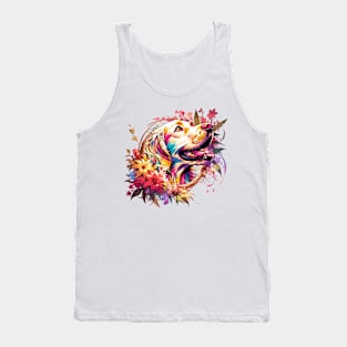 English Setter Shines on Mothers Day - A Heartwarming Dog Mom Gift Tank Top